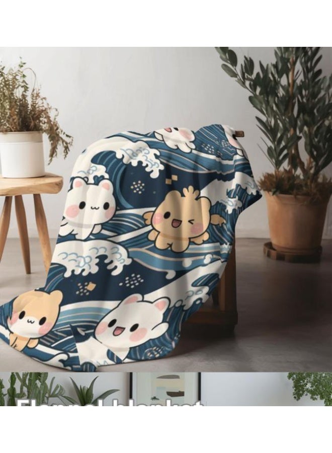 عام بطانية رقيقة من الفانيلا (حرارة ومريحة، ومناسبة للنوم واستخدام اللعبة والغبار والرمل) 150 سم * 200 سم - 904 - Image 3