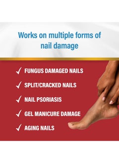 Kerasal Kerasal Multi-Purpose Nail Repair, Nail Solution for Discolored and Damaged Nails, 0.43 fl oz  - Image 2