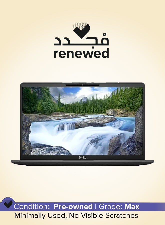 DELL Renewed - Latitude 7420 Laptop With 14-Inch FHD Display, Core i7-1185G7 Processer/11th Gen/Octa Core/16GB RAM/256GB SSD/Intel Iris Plus Graphics/Windows 10 Pro English Black