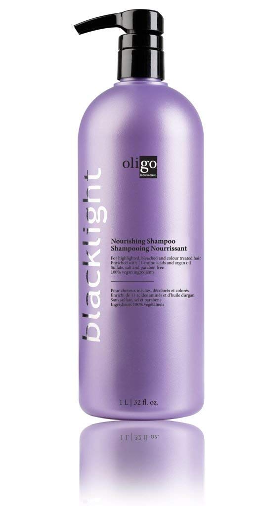 Oligo Professionnel Oligo Professionnel - Backlight Nourishing Shampoo - Sulfate free shampoo for blondes - Vegan - For Color Treated Hair - Hydrating formula with Argan oil - 32 oz