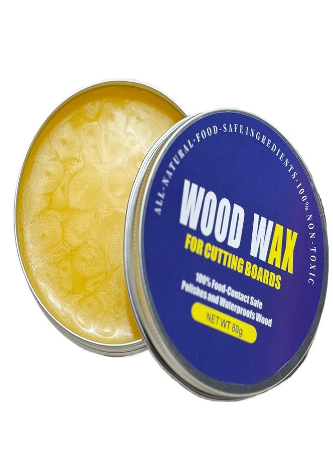 UMOKO Natural Premium Wood Wax for Cutting Boards, Food Grade Beeswax and Carnauba Wax Conditioner, Waterproof Finish for Furniture, Floors, Butcher Block, 2.8 oz - Image 2