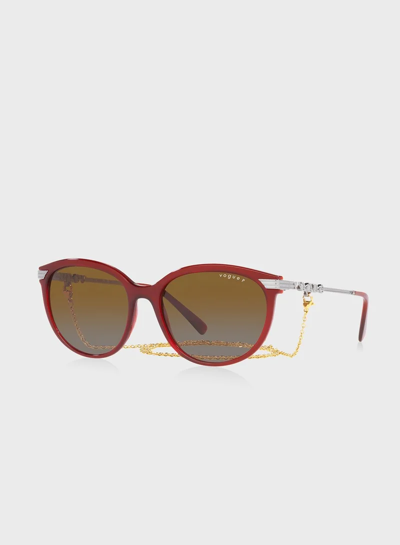 Vogue Eyewear 0Vo5460S Oval Sunglasses