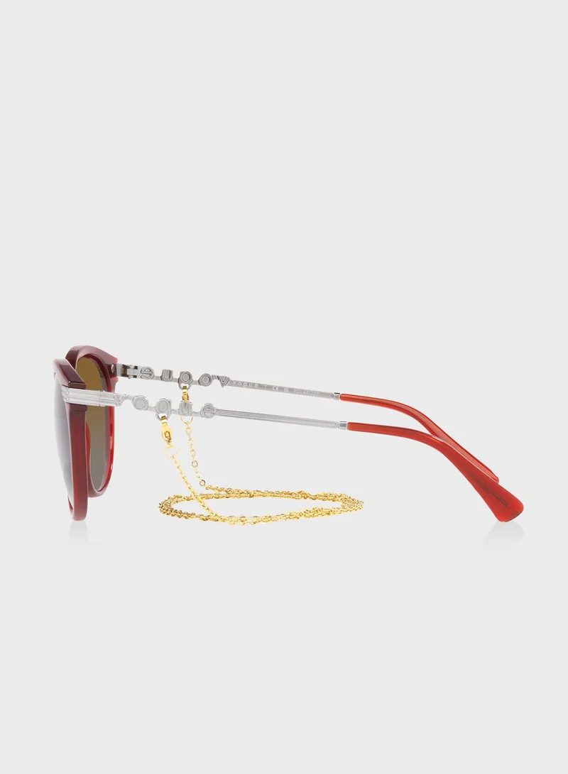 Vogue Eyewear 0Vo5460S Oval Sunglasses