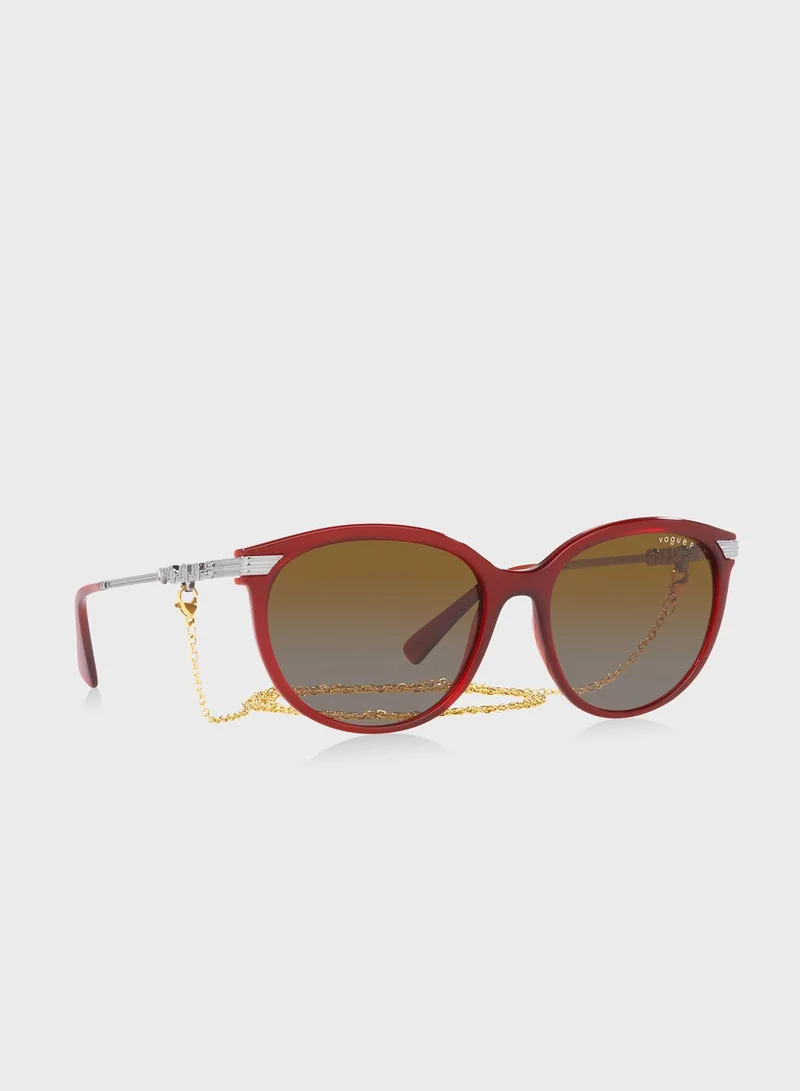 Vogue Eyewear 0Vo5460S Oval Sunglasses
