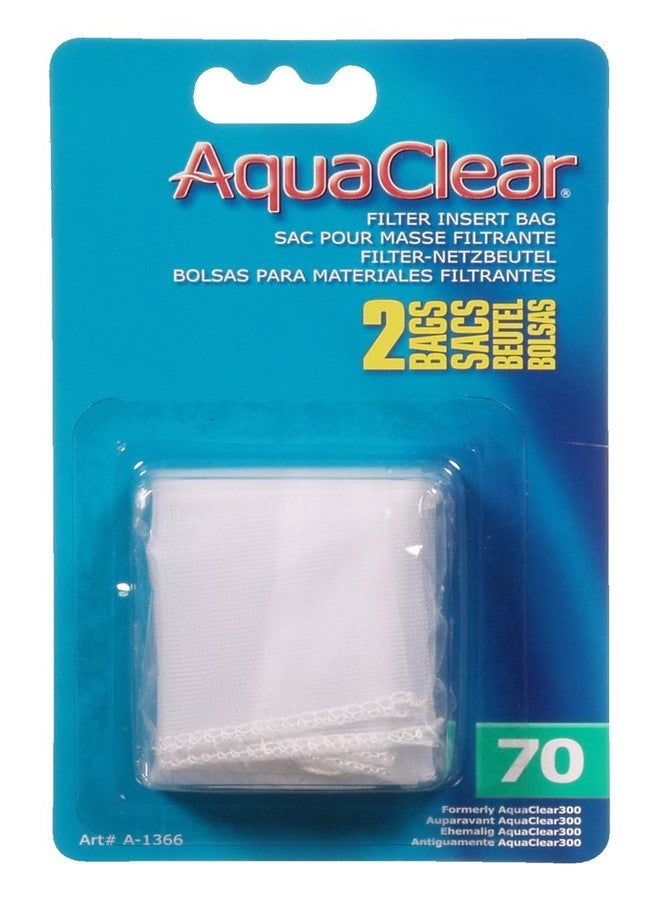Aquaclear Aqua Clear AquaClear 70 Nylon Bags, Aquarium Filter Media Bags, 2-Pack, A1366 - Image 1
