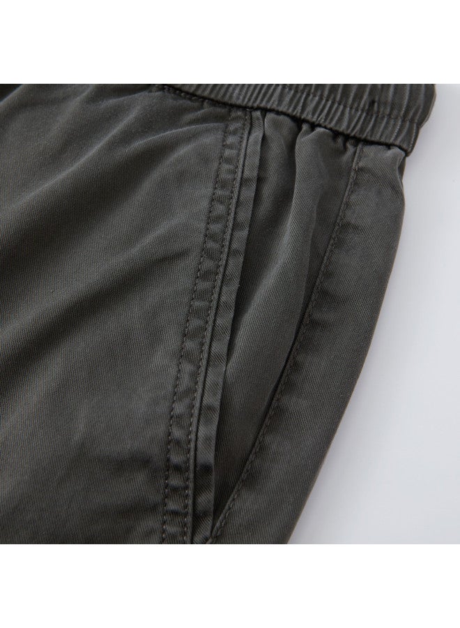 FOLUNSI With Lyocell】men's Elastic Waist Straight Leg Pants - Versatile Casual Trousers For Work & Leisure - Image 5