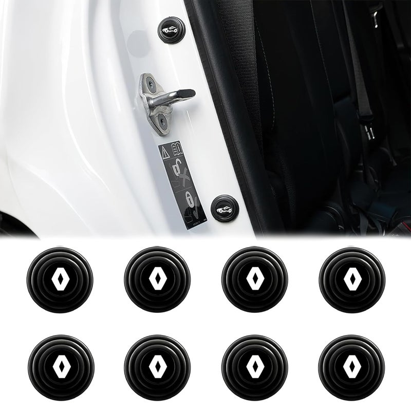 ZOTIMO Shock Absorber for Car Rubber Door Protector Pads Essential Car Accessories and Gadgets Protector Kwid, Triber, Kiger, Duster, Lodgy, Pulse, Captur - Image 1