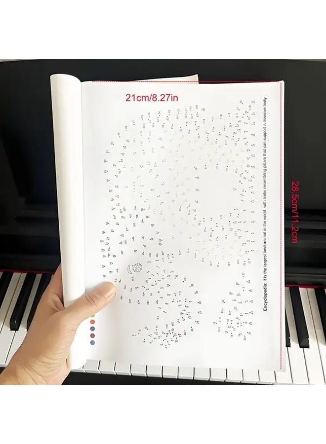 Large Print Dot To Dot Book For Kids 52 Pages Concentration Number Sequencing Coloring Activity Early Learning Cognitive Development Ages 3 7 - Image 3