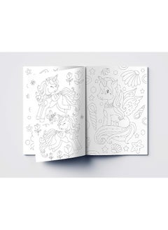 Unicorn Coloring Book - 101 Artworks: Colouring Book For Kids  - Image 1