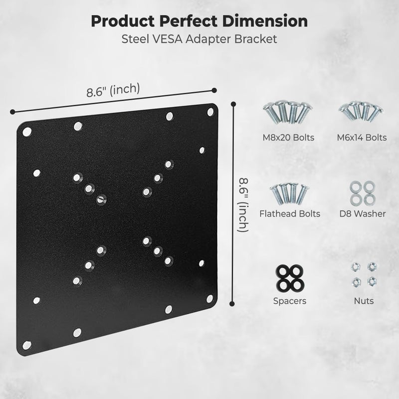 Mount Plus Mount World 1056 VESA 200 x 200 Universal Adapter for Medium Mounts (Adapter can be used for tv from 23" - 42" size) - Image 2