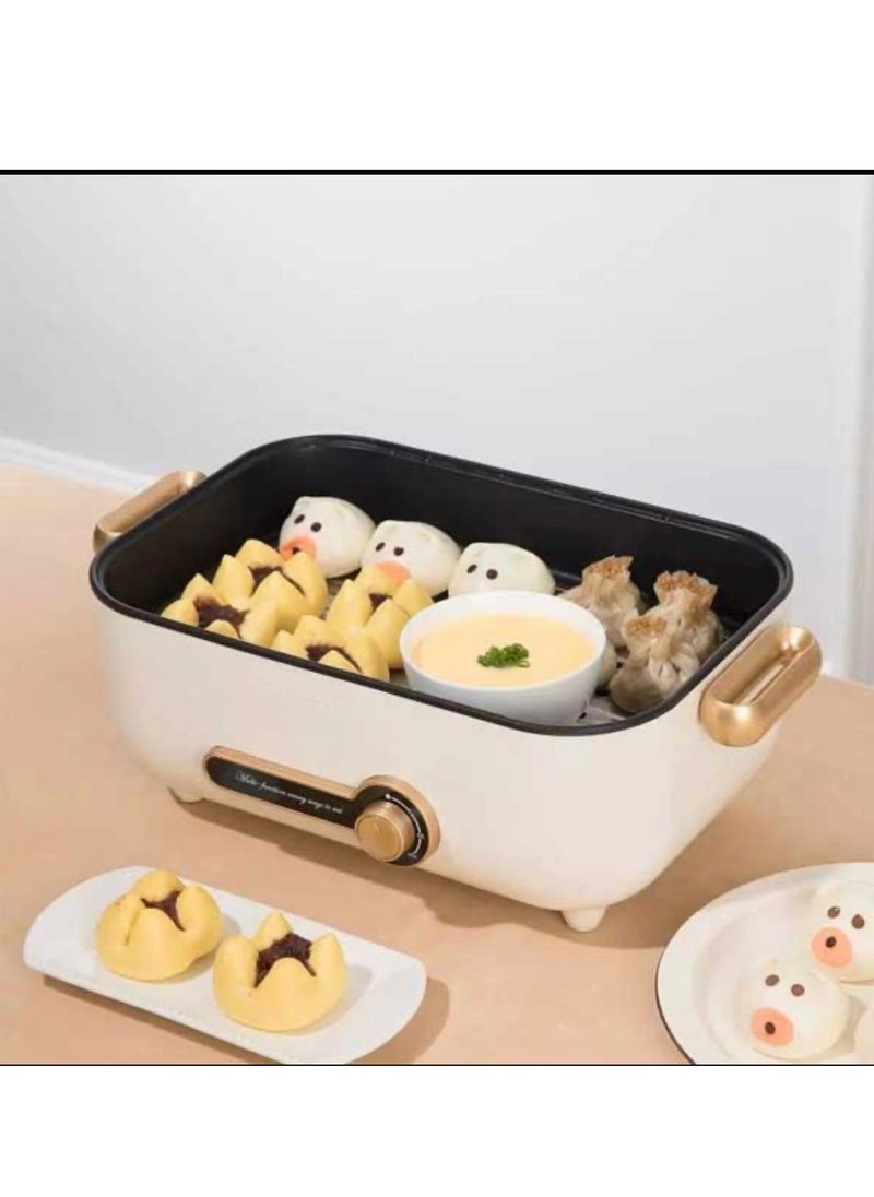 Generic - Electric multi - purpose cooker with adjustable 3 heating level - Image 1