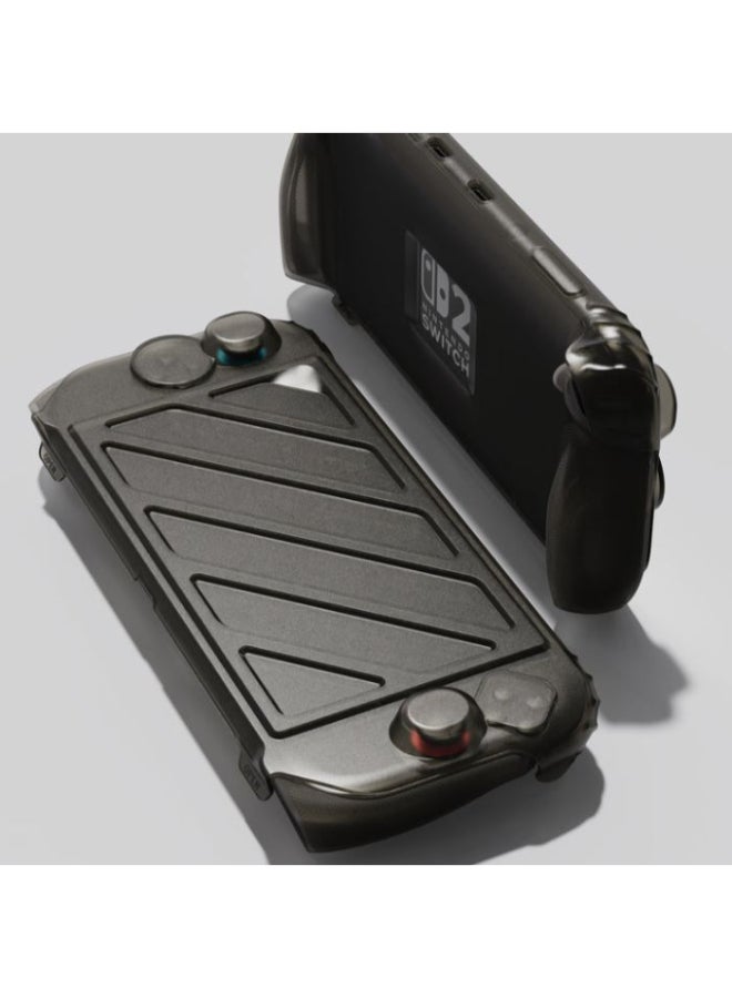 Skull & Co. Skullnco Switch 2 StandGrip + Front Cover Black - Image 1