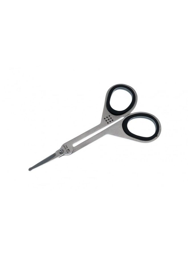 Seki Edge Stainless Steel Nostril Scissors (Ss908) Safety Grooming Scissors With Round Blunt Tips For Trimming Nose Hair & Other Facial Hair For Men & Women Made In Japan - Image 2