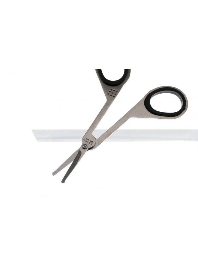 Seki Edge Stainless Steel Nostril Scissors (Ss908) Safety Grooming Scissors With Round Blunt Tips For Trimming Nose Hair & Other Facial Hair For Men & Women Made In Japan - Image 5