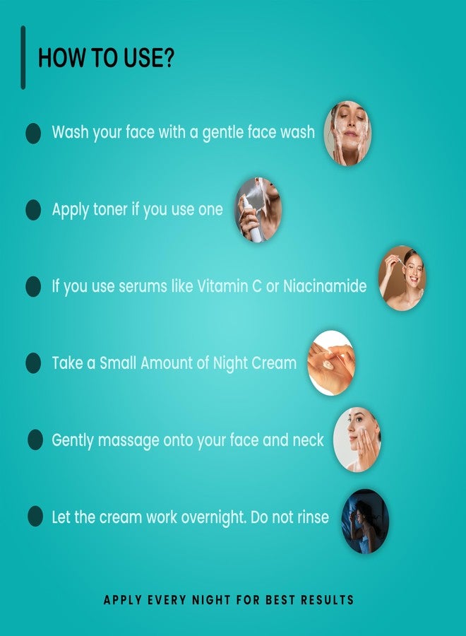 Ayumcure 0.5% Retinol Night Cream | 50g | With 1% Hyaluronic Acid, 1% Glutathione & 0.5% Alpha Arbutin | Brightens, Evens Skin Tone & Reduces Dark Spots | Unisex | All Skin Types - Image 5