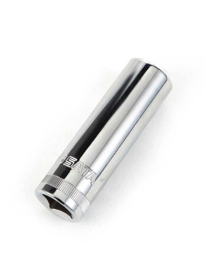 SATA ST13406SC 1/2" Drive 6 Point Deep Socket 15mm - Image 1
