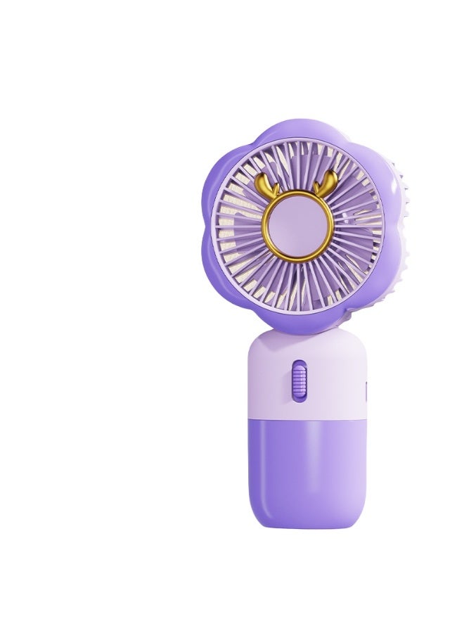 Nariele New USB Colorful Flower Handheld Fan