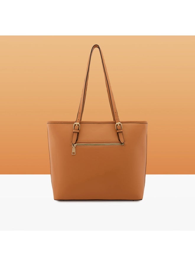 CAPRESE BLOOM TOTE MEDIUM APRICOT - Image 4