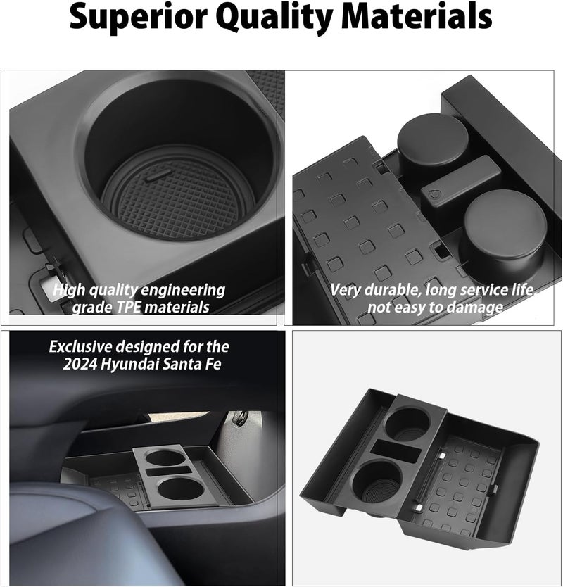 LUWU Center Console Organizer for 2024 Hyundai Santa Fe - Image 5