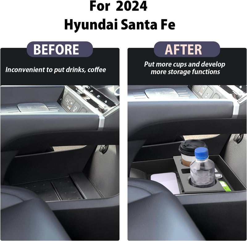 LUWU Center Console Organizer for 2024 Hyundai Santa Fe - Image 2