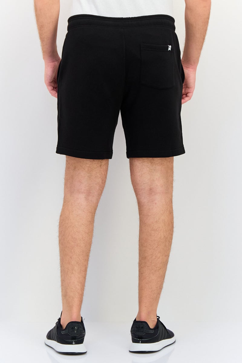 PUMA Men Sportswear Fit Embroidered Logo Outdoor Shorts, Black - Image 3