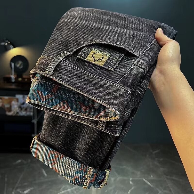 Unisex Classic Denim Jeans Loose Fit Daily Outdoor Wear - Image 4