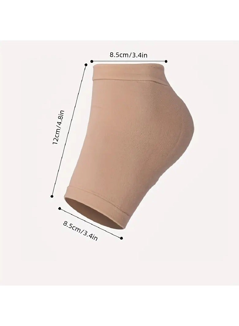 ORiTi جوارب كعب سيليكون مرطبة 2 قطعة لجفاف الكعب للرجال والنساء - Image 4