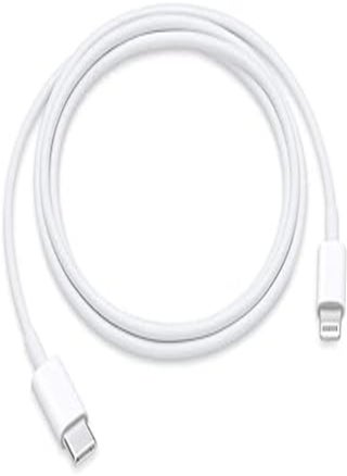 E11 Smile USB C to Lightning Cable, 18 W 3ft MFi Certified Fast Charging Syncing Cord, for iPhone 12/12 Mini/12 Pro/12 Pro Max/11 Pro/11 Pro Max/X/XS/XR/XS Max/8/8 Plus/iPad/AirPods, White - pzsku/Z2A3381896B04F747B736Z/45/_/1713806691/c0898b83-861c-4443-b1ac-b622c6bf133d