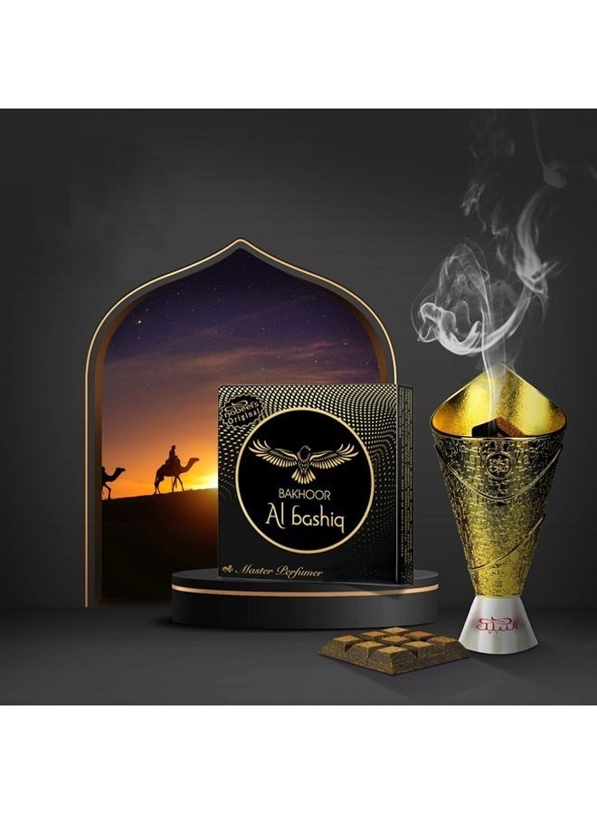 Nabeel 2Pcs Bakhoor Al Bashiq Incense 40GMS - Image 3