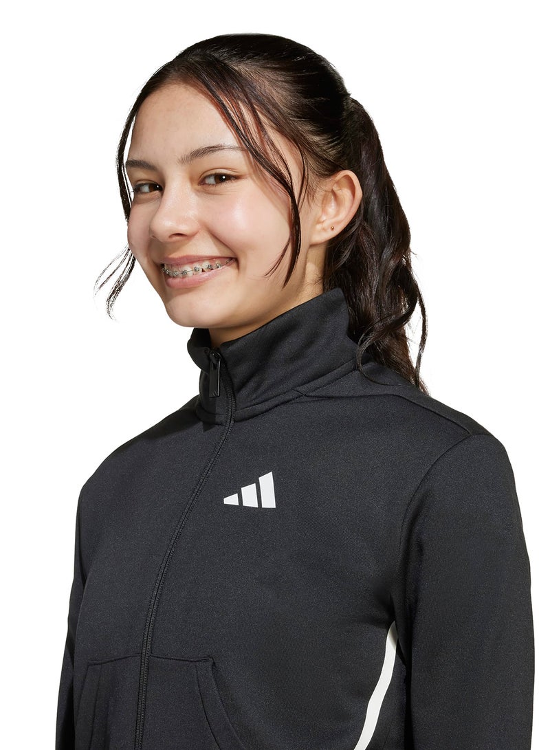 Adidas Kids Training Essential Game And Go Jacket - Image 3