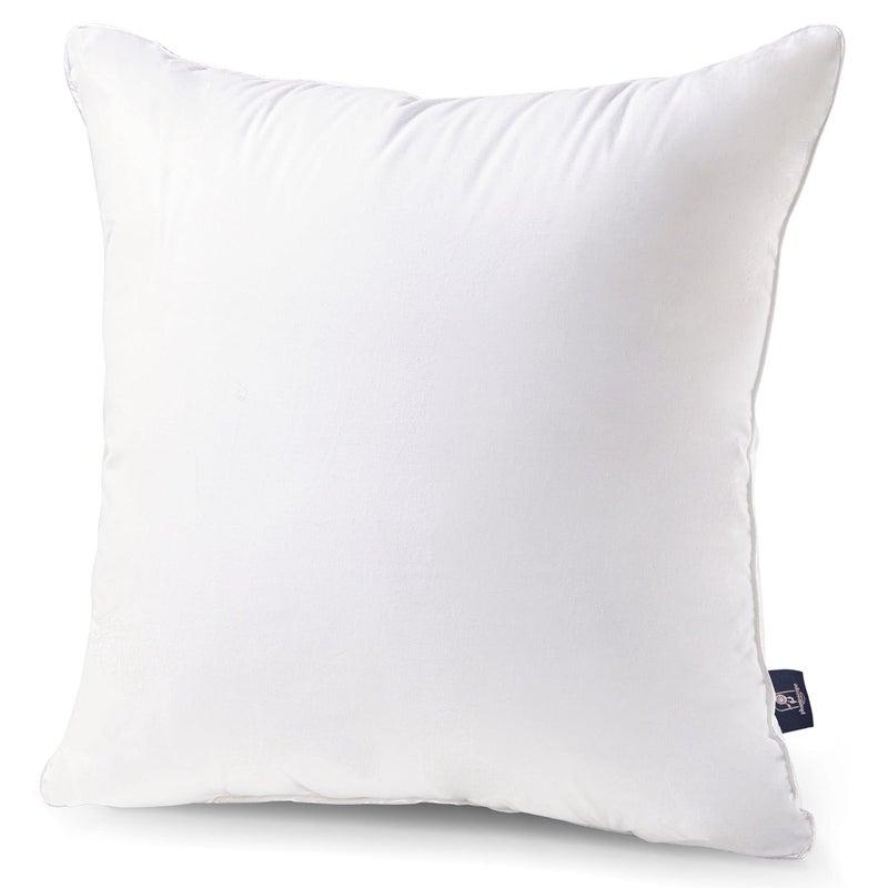 Phantoscope 26x26 Pillow Insert  Throw Pillow Insert with 100 Cotton Cover  26 Inch Square Form Microfiber Pillow Sham Stuffer  Couch Cushion Pillow 1 Count Pack of 1