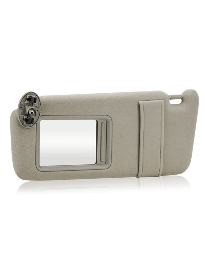 ILONPA Beige Driver Left Side Sun Visor Replacement Compatible with 2007 2008 2009 2010 2011 Toyota Camry Without Sunroof Replace 74320-06780-B0, 74320-33B81-B0 - Image 1
