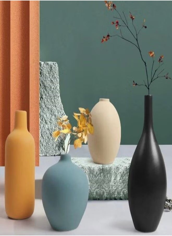 MIXDE - Four Sets Of Ceramic Vases In Multicolor - Image 1