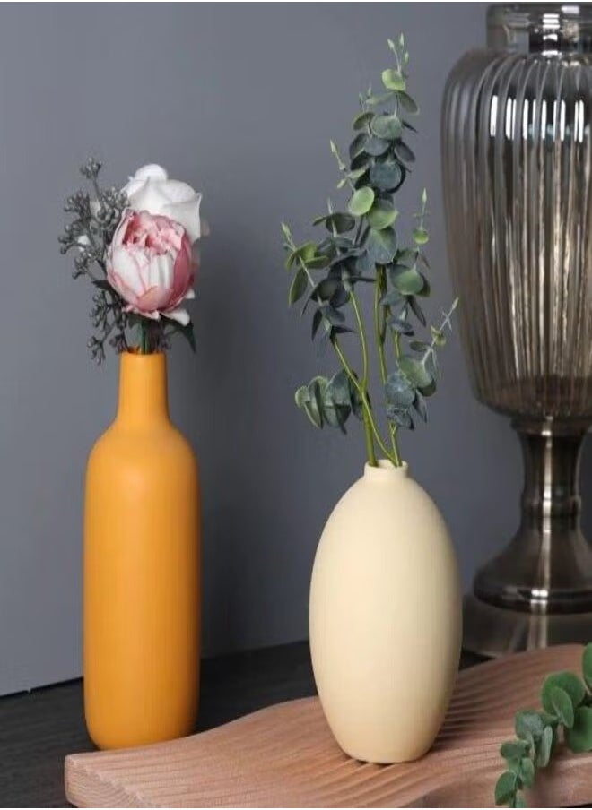 MIXDE - Four Sets Of Ceramic Vases In Multicolor - Image 1