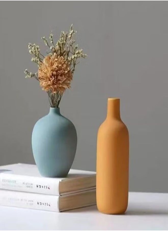 MIXDE - Four Sets Of Ceramic Vases In Multicolor - Image 1