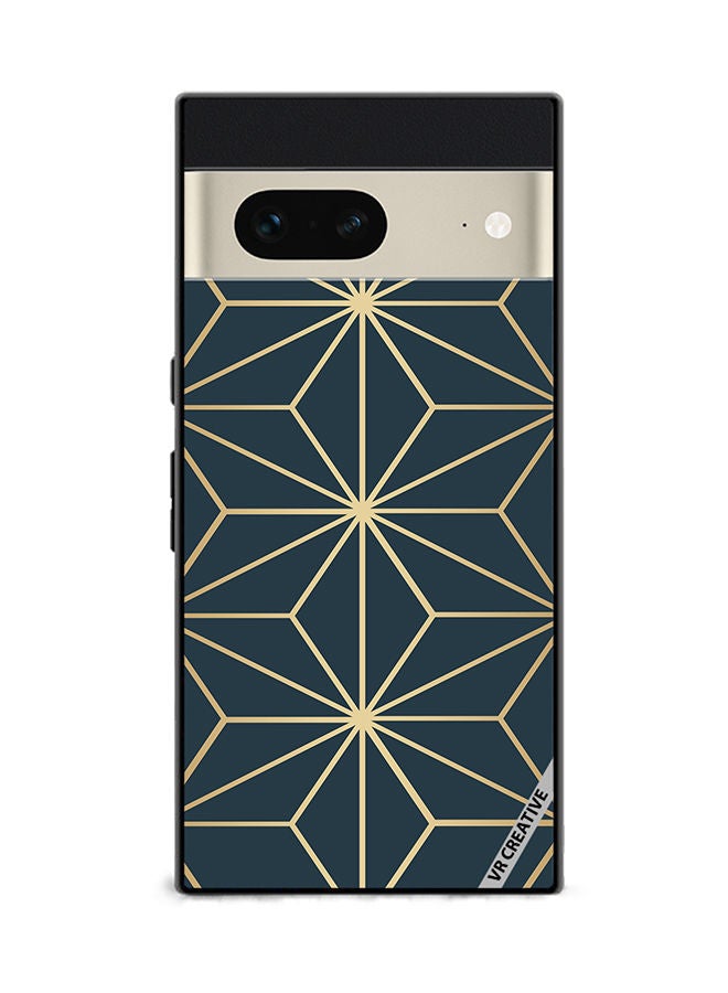 VR CREATIVE Protective Case Cover For Google Pixel 7 Asian Icon Design Multicolour - Image 1