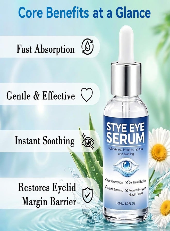 Nexkayee Stye Eye Treatment Serum for Irritation Relief, Soothing Formula for Stye and Chalazion Care, Gentle Daily Use Eye Serum, Helps Reduce Redness and Puffiness, Easy Dropper Application, 30ML - Image 2