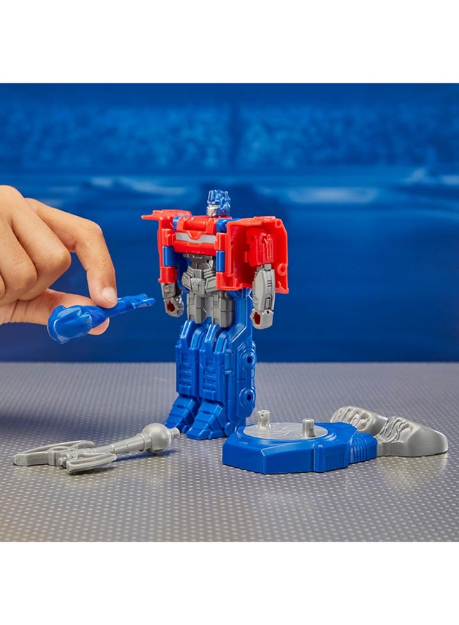 HASBRO - TRANSFORMERS Transformers One Robot Battlers Action Figure 2-Pack, 4.5-Inch Optimus Prime (Orien Pax), 4.5-Inch Megatron (D-16), Interactive Toys for Boys and Girls Ages 6 and Up - Image 4