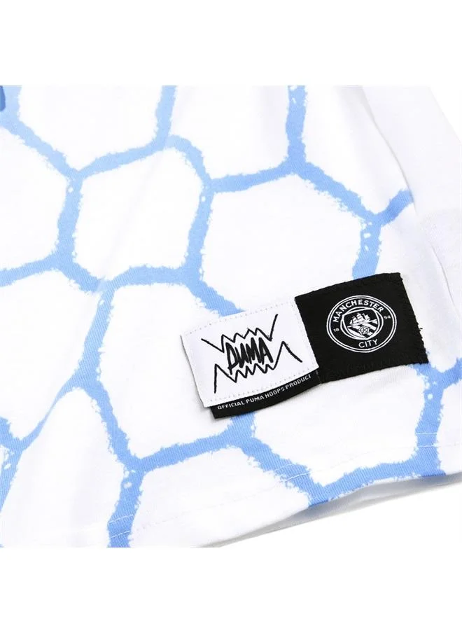 Puma PUMA White HOOPS x MANCHESTER CITY Basketball Tee Men for Men | Best Price UAE