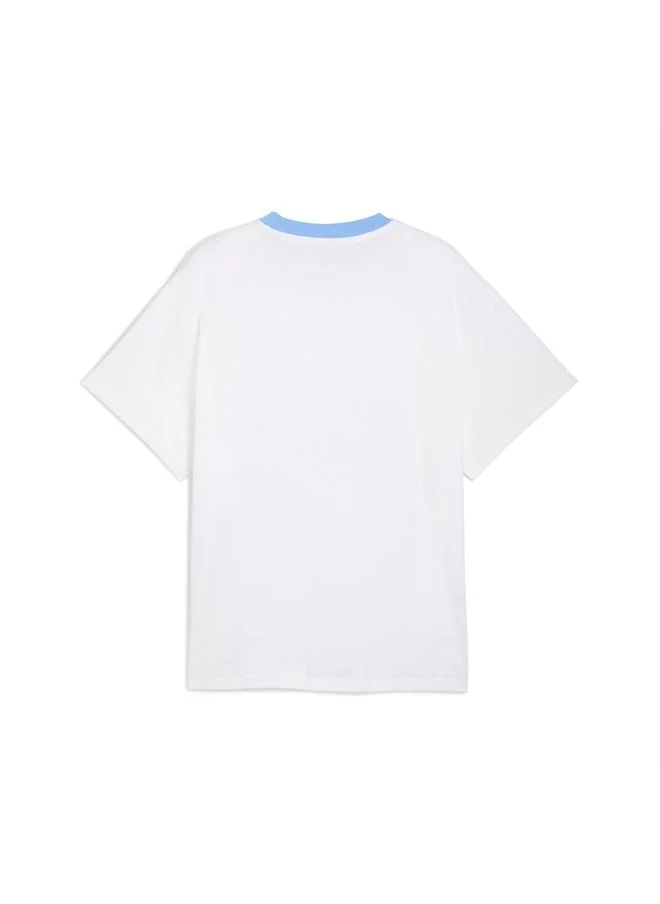 Puma PUMA White HOOPS x MANCHESTER CITY Basketball Tee Men for Men | Best Price UAE