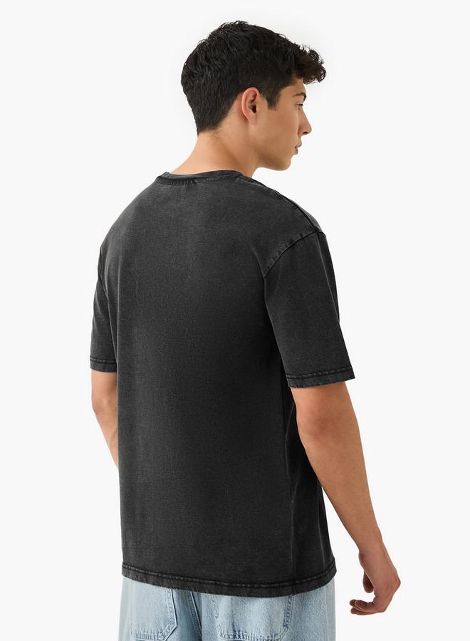 SP Characters Jackson Flavik Print Crew Neck T-shirt - Image 3