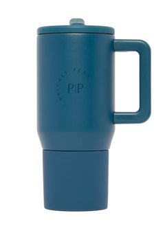 Prickly Pear Stainless Steel Water Bottle 20 Oz Mini Hydrator Navy Logo  - Image 1
