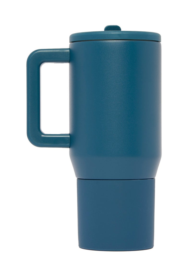 Prickly Pear Stainless Steel Water Bottle 20 Oz Mini Hydrator Navy Logo  - Image 2