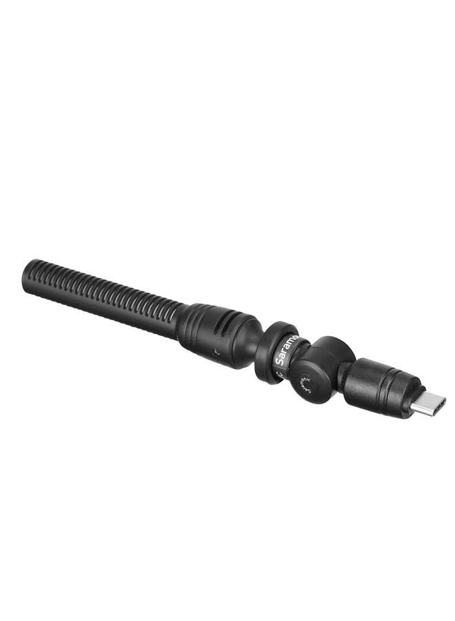 Saramonic ميكروفون ميكرو-شوتغن أحادي الاتجاه مع مخرج USB-C للهواتف الذكية أو الأجهزة اللوحية التي تعمل بنظام أندرويد، و آيباد برو أو آيباد إير (Smartmic5 UC) - Image 5