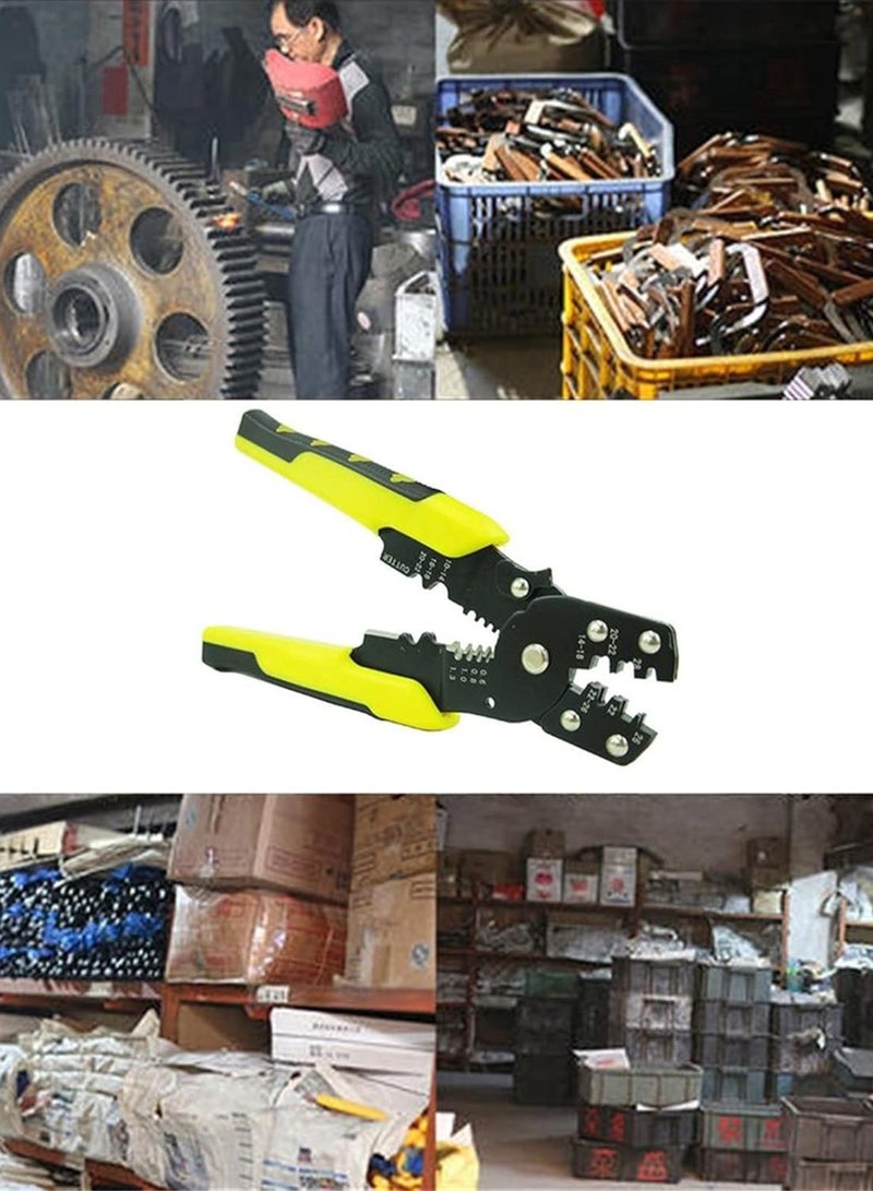 GGOOT Cable Wire Stripper Automatic Crimping Tool Peeling Pliers Adjustable Terminal Cutter Wire multi-tool Crimper hardware tools  - Image 3