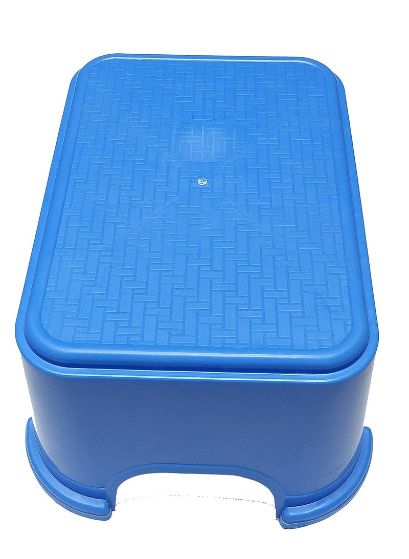 RUHANIYAT RUHANIYAT Plastic Deluxe Stool for Bathroom Kitchen Multicolor  - Image 1