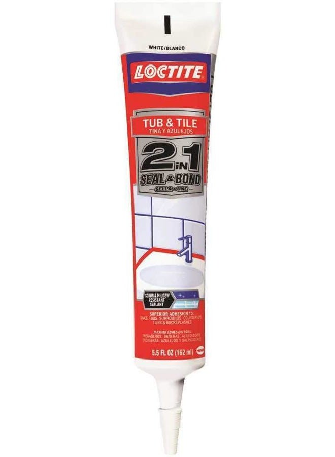Loctite Polyseamseal Tub & Tile Adhesive Caulk 5.5 Ounce  - Image 3