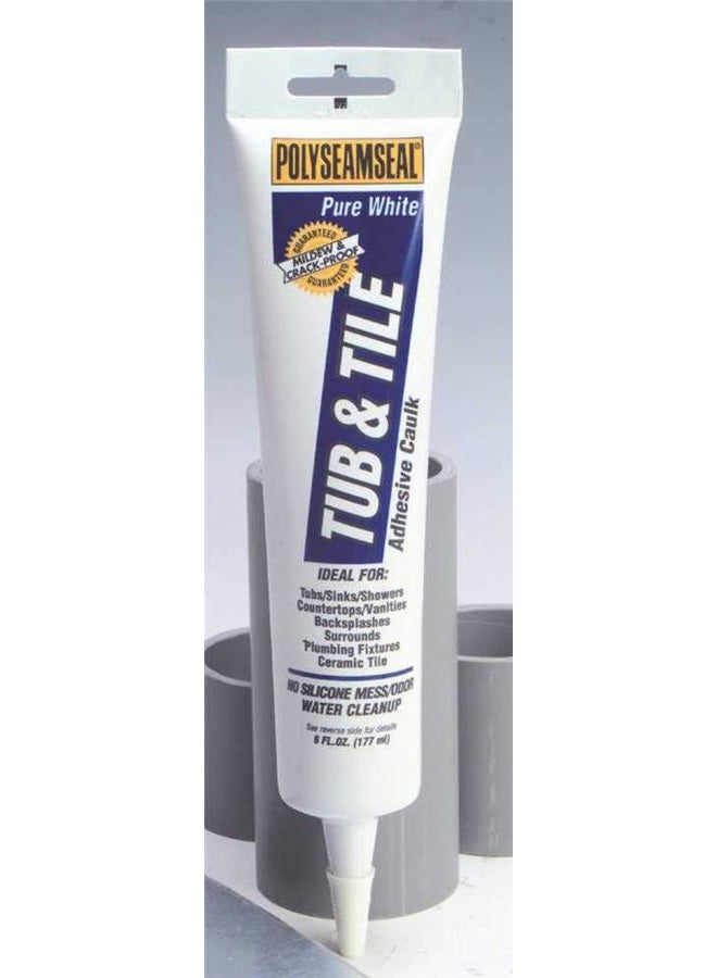 Loctite Polyseamseal Tub & Tile Adhesive Caulk 5.5 Ounce  - Image 4