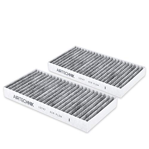 AirTechnik CF10747 Cabin Air Filter w/Activated Carbon | Fits Dodge Nitro 2007-2011, Jeep Liberty 2008-2012 - 800175P2 - Image 2