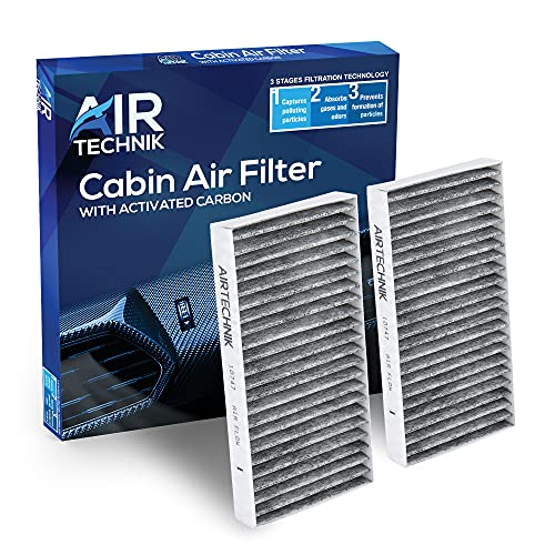 AirTechnik CF10747 Cabin Air Filter w/Activated Carbon | Fits Dodge Nitro 2007-2011, Jeep Liberty 2008-2012 - 800175P2 - Image 1